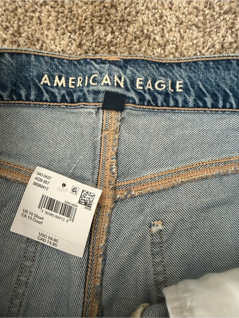 American Eagle Dreamy drape high waste baggy - Picture 4 of 7